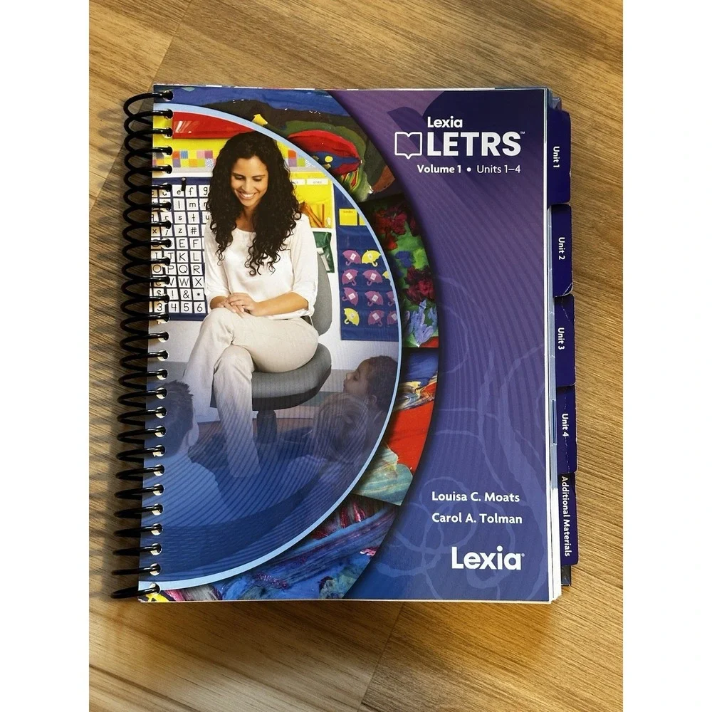Lexia LETRS Volume 1 Units 1-4 3rd Edition 2019 Professional Learning